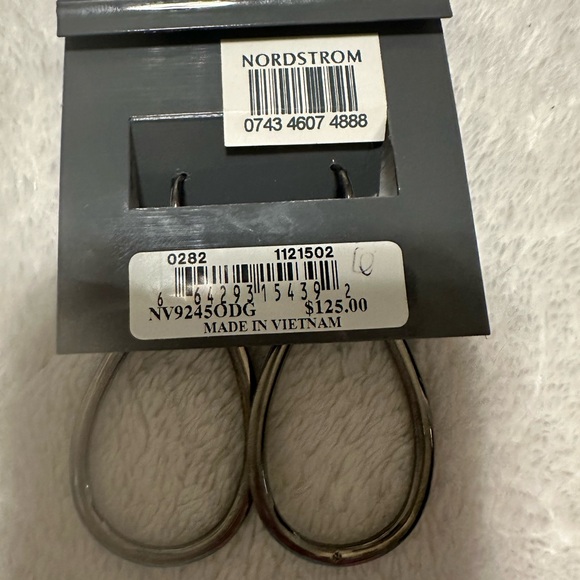 Nadri Pavé Crystal Teardrop Earrings - Picture 2 of 3